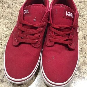 Vans Red/White 11